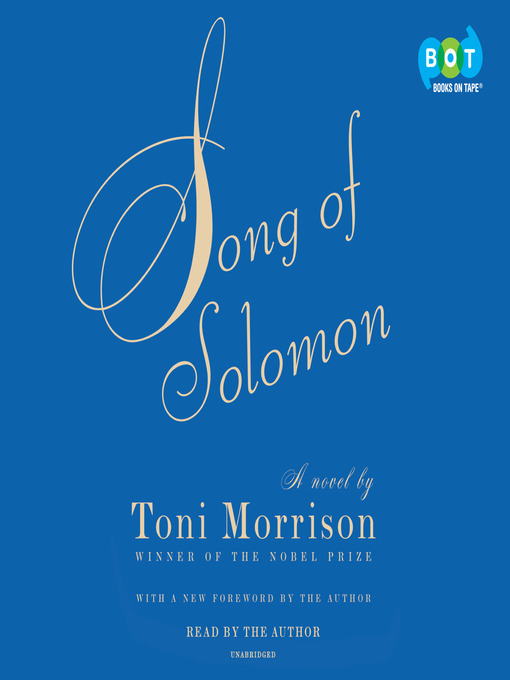 Title details for Song of Solomon by Toni Morrison - Wait list